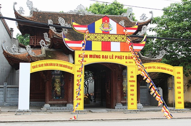 Chùa Hà Nội trang hoàng đón mừng Đại lễ Phật đản - ảnh 5